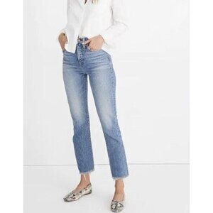 MADEWELL the perfect vintage jeans in ainsworth wash size 23